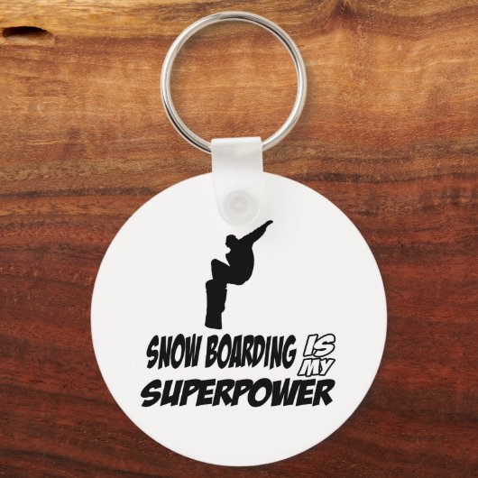 Coole Snowboarddesigns Schlüsselanhänger (Vorderseite)