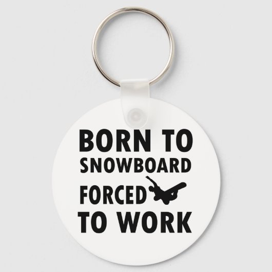 Coole Snowboarddesigns Schlüsselanhänger (Vorderseite)