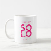 Coole Solo Mama Strong Mama Single Mama Kaffeetasse (Links)