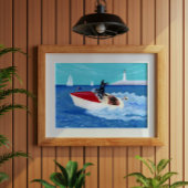 Coole Sommer-Labrador-Malerei Poster