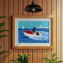 Coole Sommer-Labrador-Malerei