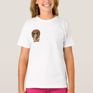 Coole Sommer-Sonnenbrillen Löwe Kinder T-Shirt