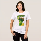 coole Sommer Stimmung Tri-Blend Shirt (Vorderseite voll)