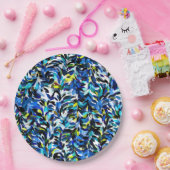 Coole Sommerfarben - Farbmuster für Spritzer Pappteller (Party)