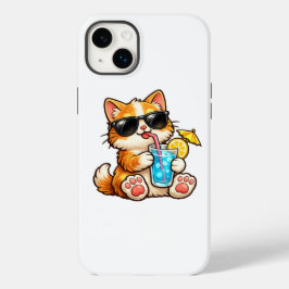Coole Sommerkatze Case-Mate iPhone 14 Plus Hülle