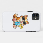 Coole Sommerkatze Case-Mate iPhone Hülle (Rückseite (Horizontal))