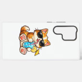 Coole Sommerkatze Samsung Galaxy Hülle (Rückseite (Horizontal))