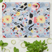 Coole Sommerküche Handtuch (Gefaltet)