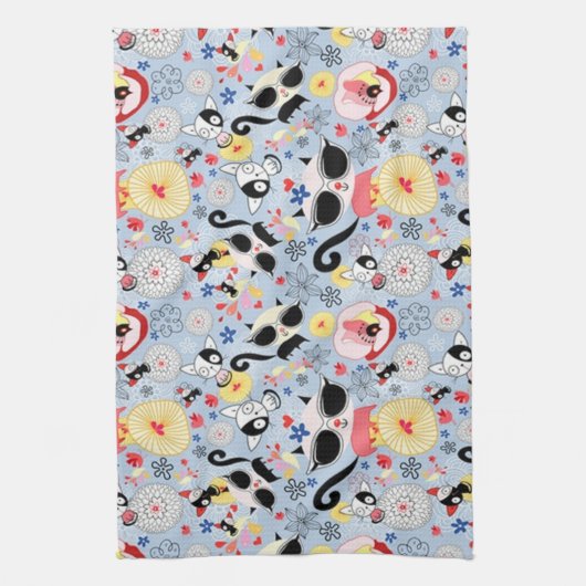 Coole Sommerküche Handtuch (Vertikal)