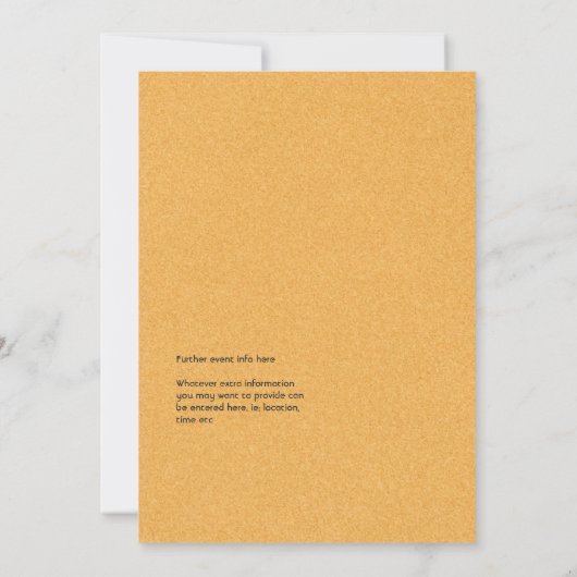 Coole Sommerpause Save The Date (Rückseite)