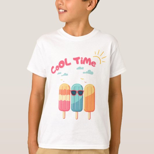 Coole Sommerpopulationen T - Shirt (Vorderseite)