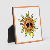 COOLE SOMMERSONNE FOTOPLATTE (Vorderseite)