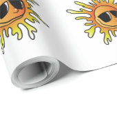 COOLE SOMMERSONNE GESCHENKPAPIER (Rolleneckpunkt)