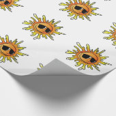 COOLE SOMMERSONNE GESCHENKPAPIER (Ecke)