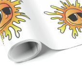 COOLE SOMMERSONNE GESCHENKPAPIER (Rolleneckpunkt)