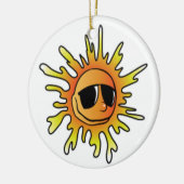 COOLE SOMMERSONNE KERAMIK ORNAMENT (Links)