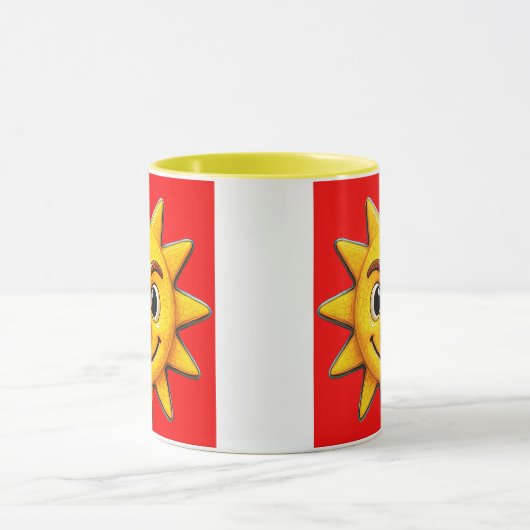 Coole Sonne Tasse (Zentrum)