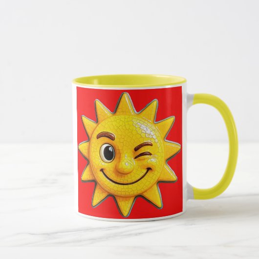 Coole Sonne Tasse (Rechts)