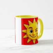 Coole Sonne Tasse (VorderseiteRechts)