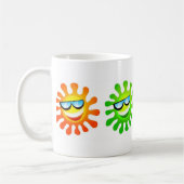 Coole Sonnen Kaffeetasse (Links)