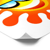 Coole Sonnen Poster (Ecke)