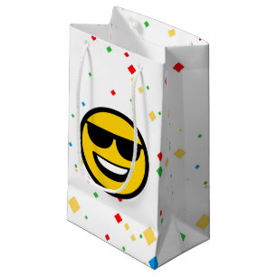 Coole Sonnenbrille Emoji Kleine Geschenktüte