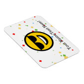 Coole Sonnenbrille Emoji Magnet (Rechte Seite)