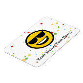 Coole Sonnenbrille Emoji Magnet (Linke Seite)