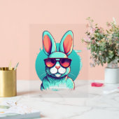 Coole Sonnenbrille für Osterhasen Acrylschild (Hochzeit)