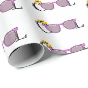 coole Sonnenbrille Geschenkpapier