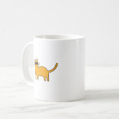 Coole Sonnenbrille Katze Kaffeetasse (Vorderseite Links)
