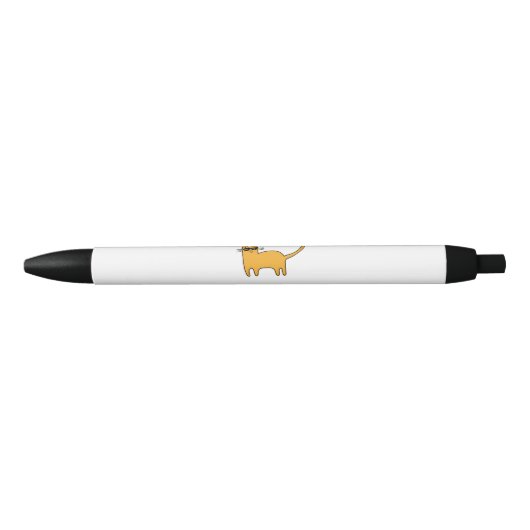 Coole Sonnenbrille Katze Kugelschreiber (Vorderseite)