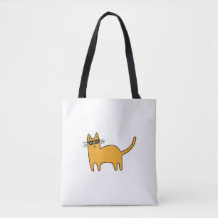 Coole Sonnenbrille Katze Tasche