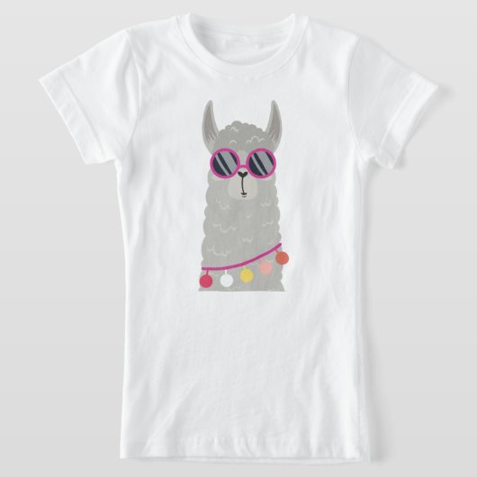 Coole Sonnenbrille Llama T-Shirt (Ablage )