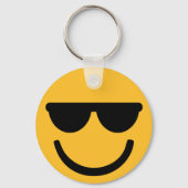 coole Sonnenbrille Schlüsselanhänger (Vorderseite)