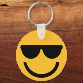 coole Sonnenbrille Schlüsselanhänger (Vorderseite)