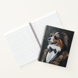 Coole Sonnenbrille Shetland Sheepdog | Sheltie Notizblock