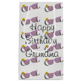 Coole Sonnenbrille zum Geburtstag Kleine Geschenktüte (Vorderseite)