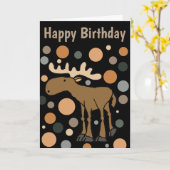 Coole Sonnenuhr und Kreise Abstrakte Kunst Karte (Gelbe Blume)