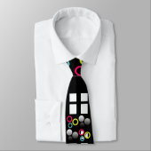 Coole, Spaßpunkte u. Kreis-Krawatten Krawatte (Gebunden)