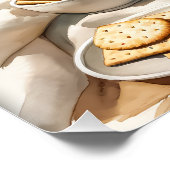 Coole Speisen Liebhaber des Party Poster (Ecke)