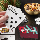Coole Spielkarten mit Namen (In Situ)