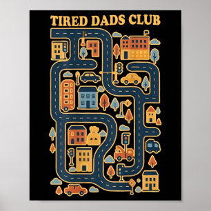 Coole Spielmatte Autorennen Strecke Auf Rückseite Poster