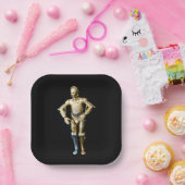 Coole Spielzeugfotografie Droid Pappteller (Party)