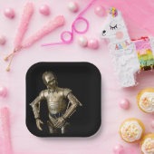 Coole Spielzeugfotografie Droid Pappteller (Party)