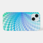 Coole Spiral-Farben iPhone 15 Fall Hülle (Rückseite (Horizontal))