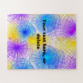 Coole Spiralkreise Puzzle (Horizontal)