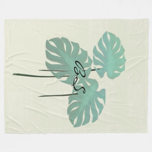 Coole Spitzengruppe mit Tropenleaf Fleecedecke (Vorderseite (Horizontal))