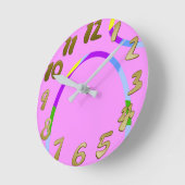 Coole Splash Wall Uhr (Winkel)