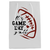 coole Sportbegeisterte Mittlere Geschenktüte (Vorderseite)